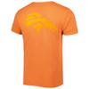 47 Men's Orange Denver Broncos Fast Track Tonal Highlight T-Shirt view 3