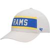 47 Men's Cream Los Angeles Rams Crossroad MVP Adjustable Hat view 3