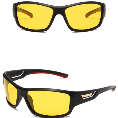 Light bird Bicycle cycling Polarized Sunglasses Goggles (Yellow)
