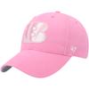 47 Girls Youth Pink Cincinnati Bengals Rose MVP Adjustable Hat view 1