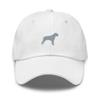 Rottweiler hat, Embroidered Unisex hat, Rottweiler Hats for Men, for Women, Rottweiler mom hat, dad hat. White view 1