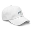 Rottweiler hat, Embroidered Unisex hat, Rottweiler Hats for Men, for Women, Rottweiler mom hat, dad hat. White view 2
