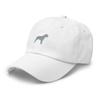 Rottweiler hat, Embroidered Unisex hat, Rottweiler Hats for Men, for Women, Rottweiler mom hat, dad hat. White view 3