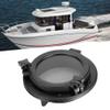 Boat Porthole, Black Marine Port Window Tempered Glass for RV for Yacht view 2