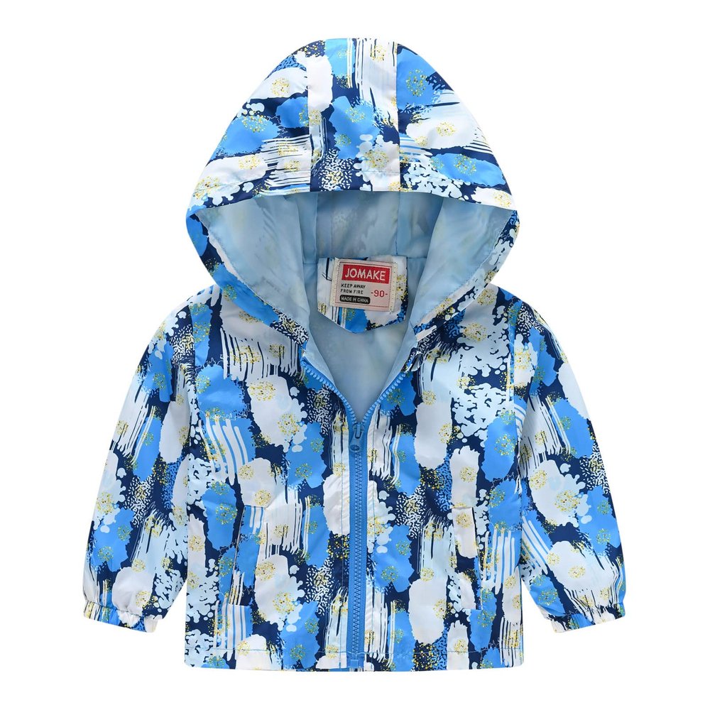 Baby Toddler Girls Boys Autumn Winter Clothes Windbreaker Hoodie Coat 1-5 Years Old,Kid Rainbow Stripe Top Jacket