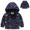Baby Toddler Girls Boys Autumn Winter Clothes Windbreaker Hoodie Coat 1-5 Years Old,Kid Rainbow Stripe Top Jacket view 2