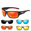 Light bird Bicycle cycling Polarized Sunglasses Goggles (red) view 2