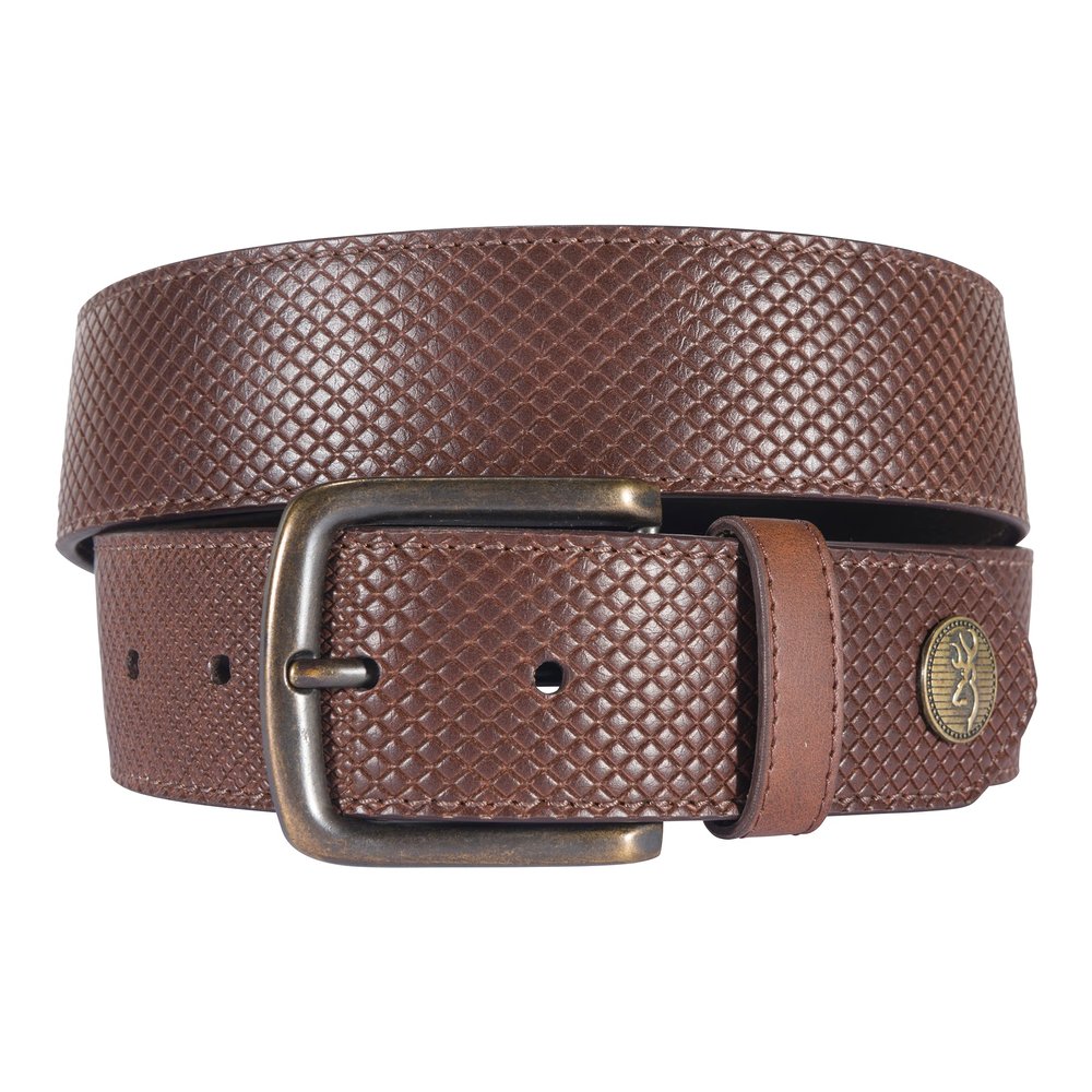 Browning Men's Western Inspired Belts, Available in Multiple Styles, Concho (Brown), 44
