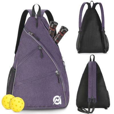 A11N SPORTS Pickleball Bag, Reversible Crossbody Sling Bag/Backpack for Women Men