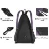 A11N SPORTS Pickleball Bag, Reversible Crossbody Sling Bag/Backpack for Women Men view 3