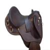 Australian Swinging Leather Horse Saddle Racing | Dark Brown, 16 Inch view 2