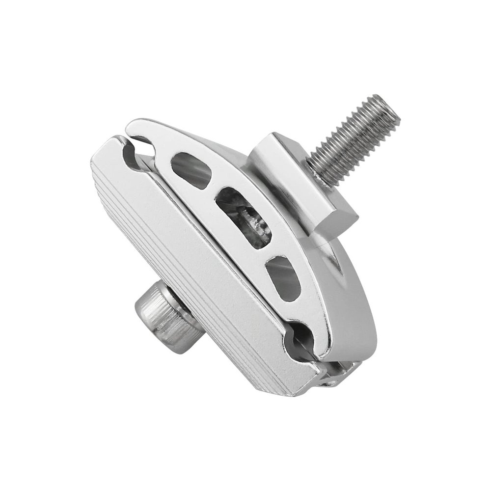 Bicycle Seatpost Head Saddle Pipe Head DGHAOP Silver Aluminium Alloy Bike Seatpost Clamps Head Saddle Pipe Screw Seat Tube Cycling Screw Seat Tube Post Single Rod Head Parts