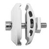 Bicycle Seatpost Head Saddle Pipe Head DGHAOP Silver Aluminium Alloy Bike Seatpost Clamps Head Saddle Pipe Screw Seat Tube Cycling Screw Seat Tube Post Single Rod Head Parts view 3