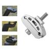 Bicycle Seatpost Head Saddle Pipe Head DGHAOP Silver Aluminium Alloy Bike Seatpost Clamps Head Saddle Pipe Screw Seat Tube Cycling Screw Seat Tube Post Single Rod Head Parts view 4