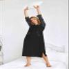 Ekouaer Nightgowns for Women Cotton Nightgown Long Sleeve Hooded Night Gown view 4