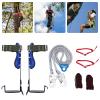 OCASAMI Tree Climbing Gear, Tree Climbing Spikes, Climbing Gear Tree Climbing Equipment Complete Kit, Safety Belt & Anti-Slip Pedals for Climbing Trees, Outdoor Jungle Survival, Picking Fruit, Sports view 1