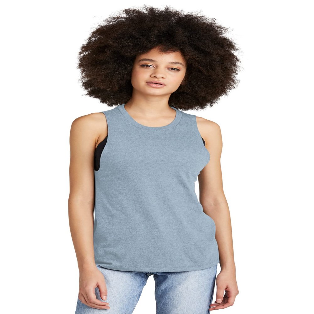 District Women's Perfect Tri Muscle Tank DT153