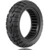 Solid Tire 10 Inch, 10x2.70-6.5 /10x2.75 solid tire 70/65-6.5 Scooter Tubeless Puncture-Proof Tire, Explosion-Proof Rubber Solid Tires, Shockproof Design, Super-Grip Wheels Replacement view 1