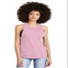 District Women's Perfect Tri Muscle Tank DT153 view 1