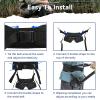 HERCHR Fishing Belt Rod Holder, Adjustable Fishing Fighting Waist Belt with EVA Foam Padded Straps & Safety Buckle, Boat Fish Harness Belts Rod Holder(Black) view 3