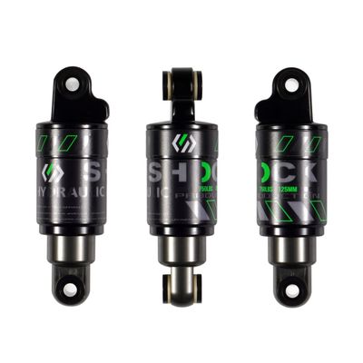 Chooee Mountain Bike Rear Shock absorber 120mm/125mm/150mm/165mm/185mm/190mm/200mm Bicycle Rear Suspension Shock Absorber 125mmx750lbs