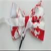 BHWH08 Bow Ties for Men - Blood Red & White Halloween Bow Tie-A view 4