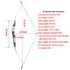 66 Inch ILF Recurve Bow 20-40Lbs Metal Riser Competition Athletic Recurve Bow Right Hand Hunting Bow, ILF Bow Riser and Limbs (32 Lbs, Black/Type 1) view 3