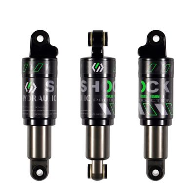 Chooee Mountain Bike Rear Shock absorber 120mm/125mm/150mm/165mm/185mm/190mm/200mm Bicycle Rear Suspension Shock Absorber 165mmx750lbs