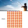 Alomejor Saltwater Fishing Lures,Double Rattle Fish Biting Alarm,Deep Sea Lures Plastic Attractor Beads for Sea Anglers Deep Sea Fishing Coastal Waters view 2