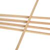 limaity 31inch Archery Wooden Arrows Traditional Hunting Arrows Target Arrow 5" Natural Turkey Feathers for Recurve Bow Longbow Outdoor Shooting (Red, 12) view 4