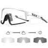 KAPVOE Photochromic Cycling Glasses MTB Clear Mountain Bike Transition Bicycle Sunglasses for Men Women - K9022 view 1