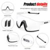 KAPVOE Photochromic Cycling Glasses MTB Clear Mountain Bike Transition Bicycle Sunglasses for Men Women - K9022 view 4