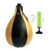 rockible Boxing Speed Bag Hanging Punch Bag Speedball Fitness Fighting, Black Gold view 2