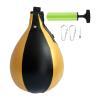 rockible Boxing Speed Bag Hanging Punch Bag Speedball Fitness Fighting, Black Gold view 4