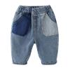 2t Baby Pants Children Kids Toddler Infant Baby Boys Girls Patchwork Jeans Pants Trousers Outfits (Blue, 12-18 Months) view 1