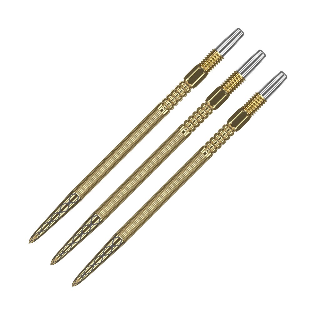 Target Darts Swiss Point DX Dart Points (3 Pack Set of Tips) 35mm, Gold Change Dart Swiss Point, Professional Darts Accessories, SP Dart Tip Removal