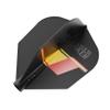 Target Darts 8 Flight Dimitri Van den Bergh Black Flight System, NO.6 | Professional Darts Accessories, Player-Edition Dreammaker Dart Flights view 1