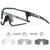 KAPVOE Photochromic Cycling Glasses MTB Clear Mountain Bike Transition Bicycle Sunglasses for Men Women - K9022 view 1