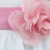 Linjinx Kids Girls Floral Petals Flower Girl Dress Satin Tulle Wedding Bridesmaid Pageant Party Dresses Ball Gown Pink A 4 Years view 4