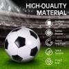 HyDren 12 Packs Soccer Ball with Pump Official Size Soccer Ball for Indoor Outside Training Practice Sport Gift Charity Donation(Size 4,Black, White) view 4