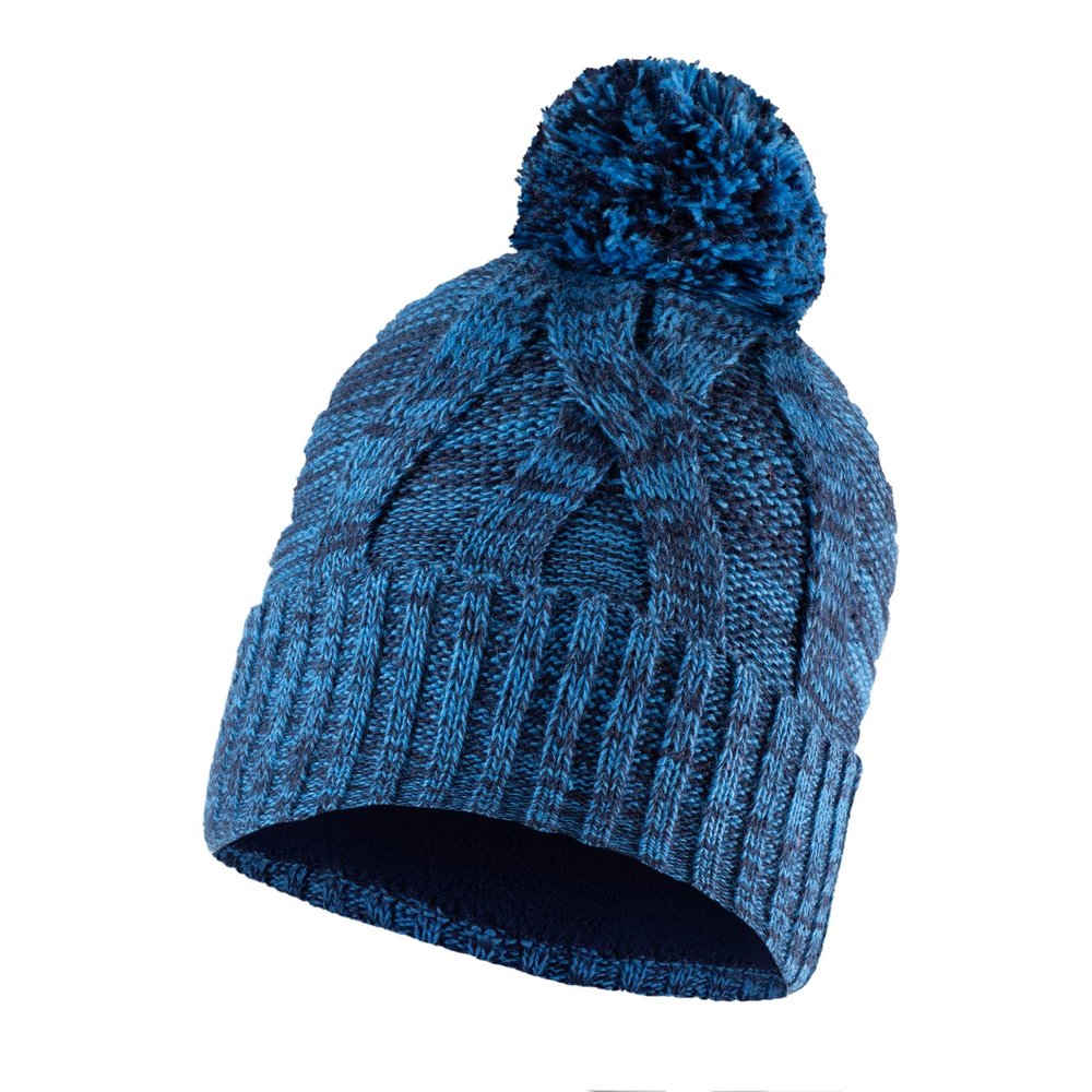 Buff Kids Knitted Fleece Lined Beanie Hat