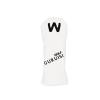 FUUBAMB00 5Pcs/Set Golf Iron Covers Golf Club Head Covers for Driver Cover Fairway Cover Hybrid Cover Putter Covers PU Leather Golf Accessories,White view 4