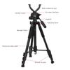UNISTRENGH Outdoor Tactical Shooting Rests Portable Tripod Bracket Aluminum Alloy Hunting Telescopic Shooting Stick Rack Equipment Monopod, Adjustable in Height (Tripod) view 2