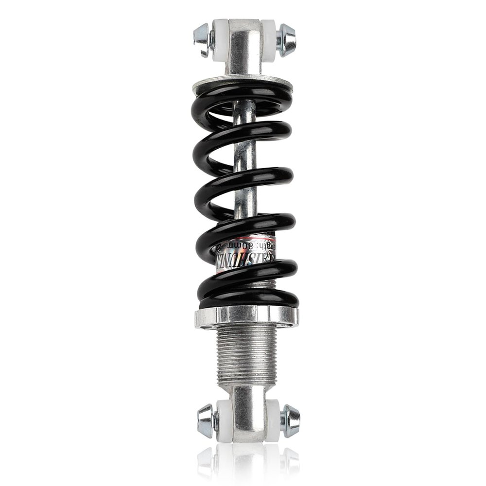 HERCHR MTB Bike Rear Suspension Shock Spring Absorber Spring 1500 Lbs, 150mm Mountain Bike Rear Shock Bicycle Shock Absorber