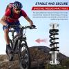 HERCHR MTB Bike Rear Suspension Shock Spring Absorber Spring 1500 Lbs, 150mm Mountain Bike Rear Shock Bicycle Shock Absorber view 4