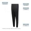 Youth Three-Season Jogger Black S view 4