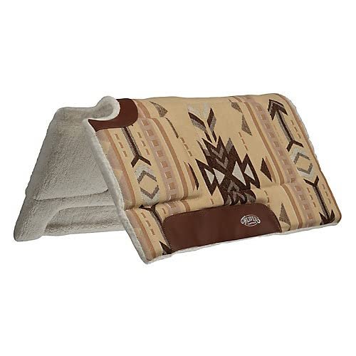 WEAVER Built-Up Cut Back Saddle Pad 32x32 Beige