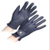 Aubrion Shires Equestrian Leather Riding Gloves - Childs (Navy, Large)