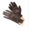Aubrion Shires Equestrian Leather Riding Gloves - Childs (Brown, Medium) view 1