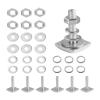T Slot Bolts for Thule, Yakima Roof Rack Cross Bars, Platform, Cargo Basket, Stainless Square T Track Bolt Adapter to Secure Bike/Ski/Kayak Rack, Solar Panel, Awning, M6x35mm, 4mm Thickness view 1